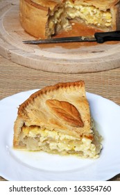 Lancashire Cheese And Onion Pie, England, UK, Western Europe.