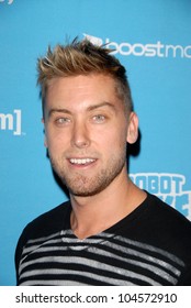 Lance Bass At Robot Chicken's Skate Party Bus Tour. Skateland, Northridge, CA. 08-01-09