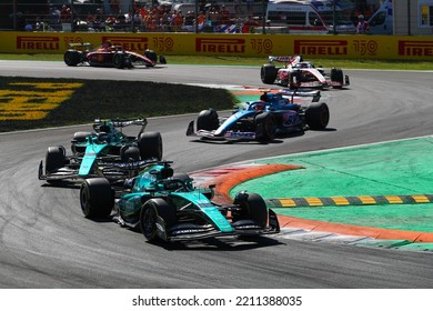  Lance Stroll (CAN) Aston Martn AMR22 

During Formula 1 Italian Grand Prix In Monza ITA, Sept 14 2022 