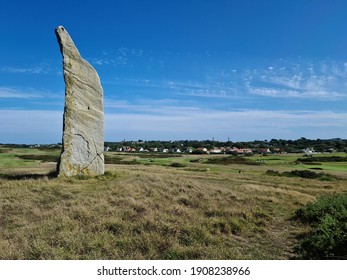 L'Ancresse Common Millennium Rock, Guernsey Channel Islands