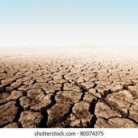  Land With Dry Cracked Ground