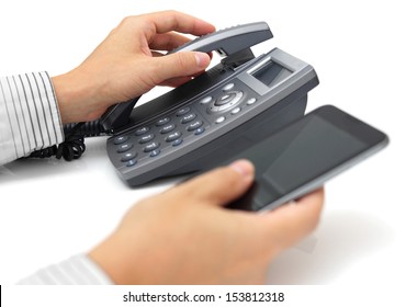 Land Line Telephone And Mobile Phone Support