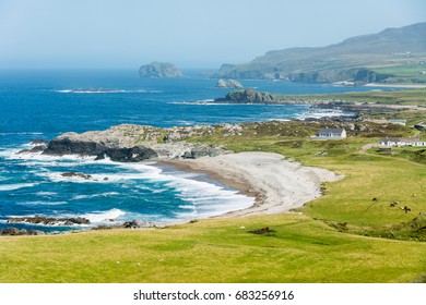 Landascapes of Ireland. Malin Head in Donegal