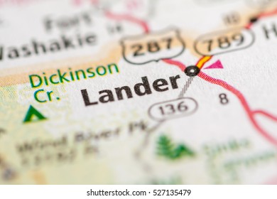 Lander. Wyoming. USA