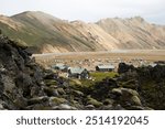 Landmannalaugar trail in Iceland, mountines