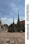 Landmark in bangkok, wat pho, temples and monastaries