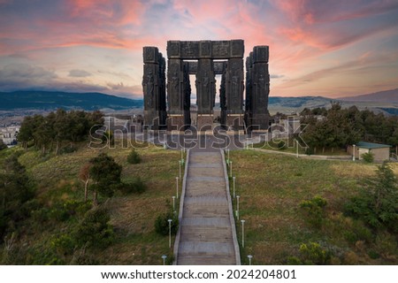 Landmark monument History of Georgia