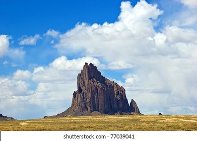 The Landmark Of Shiprock In Northwestern New Mexico Is Sacred To The Navajo People And Known In Their Legends As 