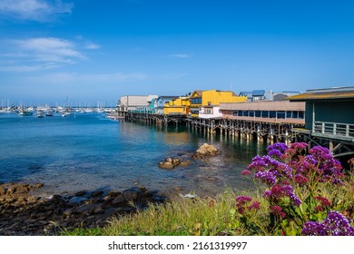 Landmarks around Monterey Bay, California - Shutterstock ID 2161319997