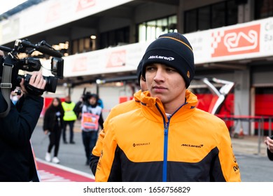 Lando Norris, United Kingdom Competes For McLaren F1 Team At The F1 Winter Testing For The 2020 Season At The Circuit De Barcelona-Catalunya, Spain