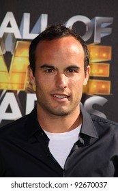 Landon Donovan  At Cartoon Network's First Ever 