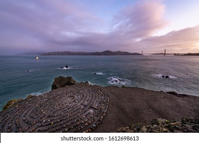 Lands End Labyrinth At Dawn