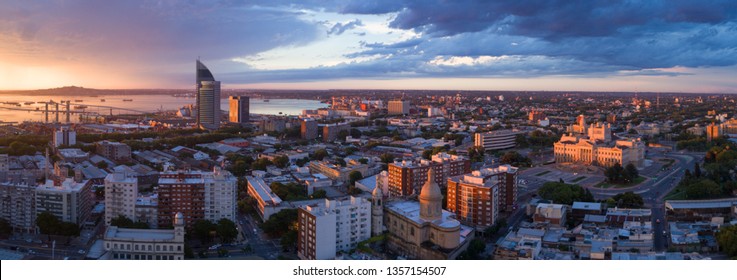 Landscape Aerial View. Montevideo, Uruguay.