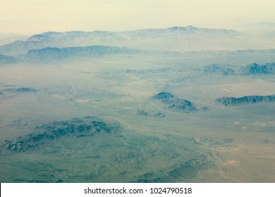 Landscape Of Afghanistan, Aerial View