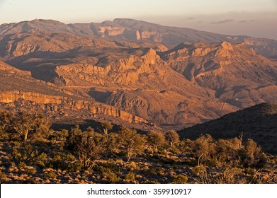 Landscape Of Al Hajar Mountains, Oman