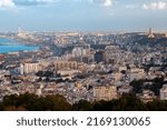 Landscape of Algiers city from Balcon Saint-Raphaël