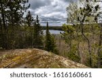 Landscape of Algonquin in Ontario Canada