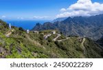 Landscape in Anaga mountains, Tenerife