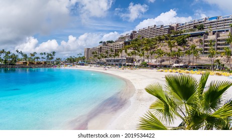 Landscape With Anfi Beach Gran Canaria, Spain