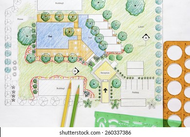 Landscape Architect Design Resort Plan