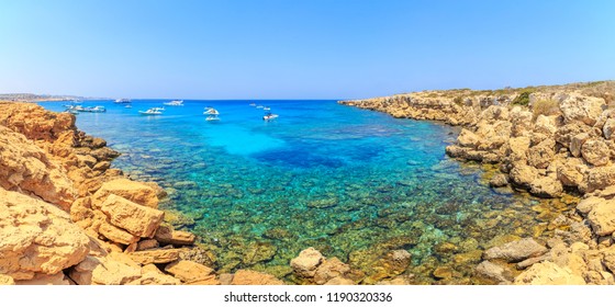 Landscape Around Cape Greco Near Ayia Napa, Cyprus