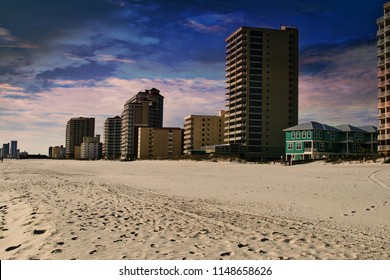 Landscape from the beach