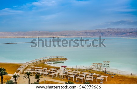 Similar – Image, Stock Photo R(h)ein into the lake