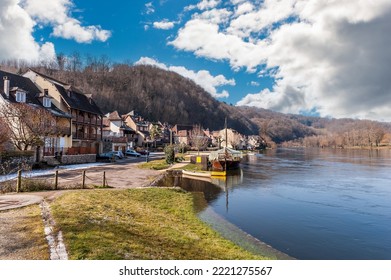 Landscape Of Beaulieu Sur Dordogne, In Corrèze, Nouvelle-Aquitaine, France