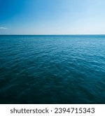 Landscape beautiful summer vertical horizon look view tropical shore open sea beach cloud clean and blue sky background calm nature ocean wave water nobody travel at  thailand chonburi sun day time