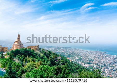 landscape of beirut