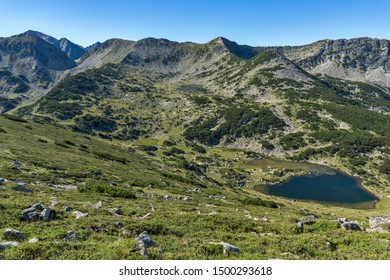 Landscape with Chairski lakes, Pirin Mountain, Bulgaria