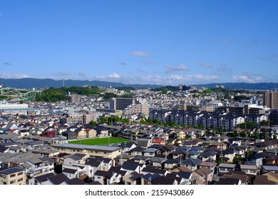 Landscape Of A City In A Suburban Residential Area Of Japan