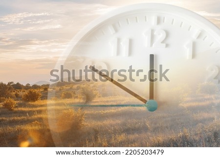Similar – Image, Stock Photo Autumn time | double perspective