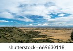 Landscape with clouds