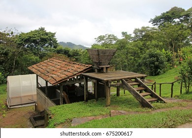 Landscape And Coffee Farm In The Highlands Of Matagalpa, Nicaragua, Central America