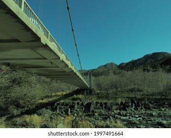 Landscape Of Daiya River In Winter