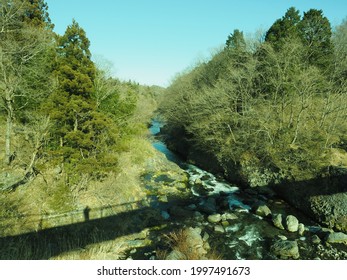 Landscape Of Daiya River In Winter