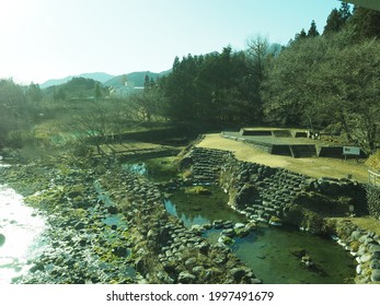 Landscape Of Daiya River In Winter