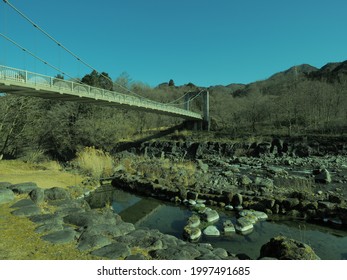 Landscape Of Daiya River In Winter