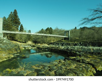 Landscape Of Daiya River In Winter