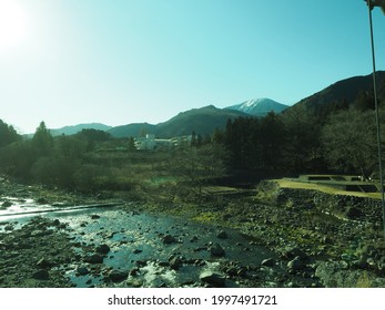 Landscape Of Daiya River In Winter