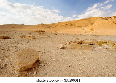 Landscape Of The Desert And Palmyra, Syria