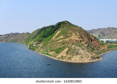 Landscape Of The East Coast Of North Korea. Sea Of Japan Or Eastern Sea