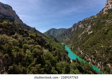 Landscape In France, Gorge Du Verdon