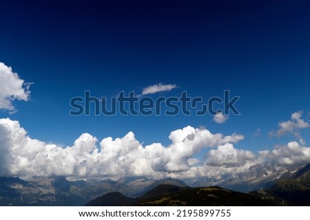 Similar – Image, Stock Photo Last year, in summer, in the Alps …