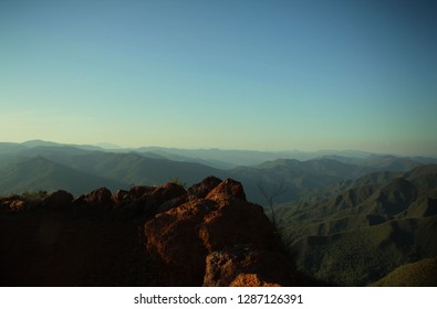 Landscape Gandarela Mountain Range, Iron Mine, Minas Gerais, Brazil