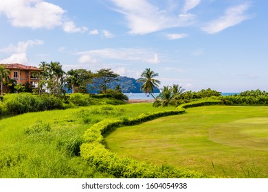 Landscape At The Golf Course. Costa Rica. Central America