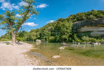 Landscape In Guadalupe River State Park