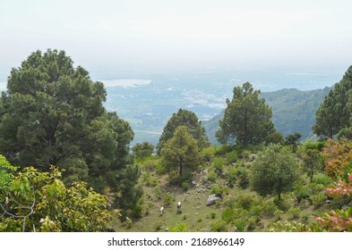 Landscape Hiking Margalla Hills Outside Islamabad