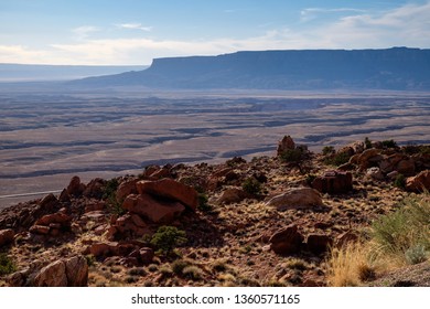 Landscape Of Hopi Reservation In Navajo County Of Arizona